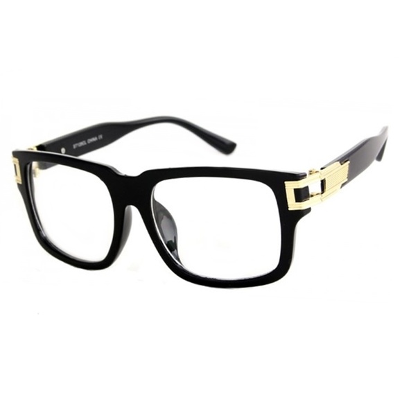 Classic Retro Clear Lens Glasses Mariano Square - Picture 1 of 2